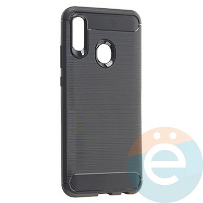Накладка силиконовая Carbon 360 1 на Huawei P-Smart 2019/Honor 10 Lite черная - фото 19998