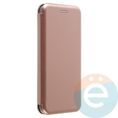 Чехол книжка боковой Fashion Case для Xiaomi Mi A2 lite розово-золотистый - фото 20154