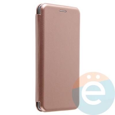 Чехол книжка боковой Fashion Case для Xiaomi Mi Max 2 розово-золотистый - фото 20207