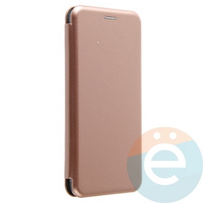 Чехол книжка боковой Fashion Case для Xiaomi Mi 8 розово-золотистый - фото 20219