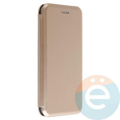 Чехол книжка боковой Fashion Case для Xiaomi Redmi 6 золотистый - фото 20237