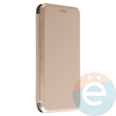 Чехол книжка боковой Fashion Case для Samsung Galaxy J4 2018 золотистый - фото 20269