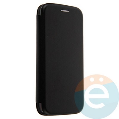 Чехол книжка боковой Fashion Case для Samsung Galaxy J3 2017 черный - фото 20290
