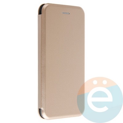 Чехол книжка боковой Fashion Case для Samsung Galaxy J8 2018 золотистый - фото 20305