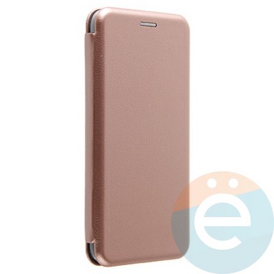 Чехол книжка боковой Fashion Case для Xiaomi Redmi Note 5A розово-золотистый - фото 20443