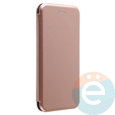 Чехол книжка боковой Fashion Case для Xiaomi Redmi Note 5 Pro розово-золотистый - фото 20455