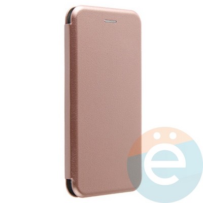 Чехол книжка боковой Fashion Case для Huawei Mate 20 Lite розово-золотистый - фото 20551