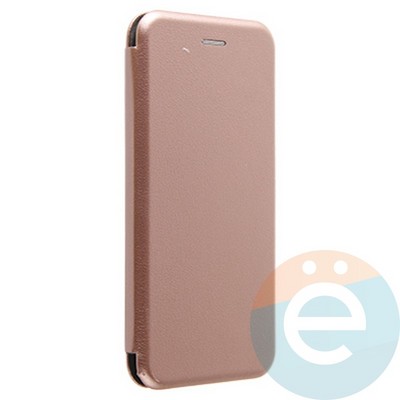 Чехол книжка боковой Fashion Case для Huawei Nova 3 розово-золотистый - фото 20563