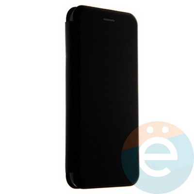Чехол книжка боковой Fashion Case для Samsung Galaxy A6 2018 черный - фото 20584