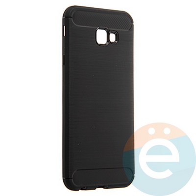 Накладка силиконовая Carbon 360 на Samsung J4 Plus 2018 черная - фото 21623
