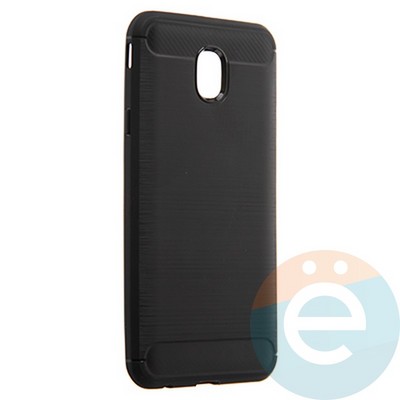 Накладка силиконовая Carbon 360 на Samsung J7 2018 черная - фото 21635