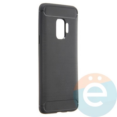Накладка силиконовая Carbon 360 на Samsung S9 черная - фото 21939