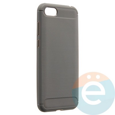 Накладка силиконовая Carbon 360 на Huawei Y5 2018/ Honor 7A серая - фото 21981