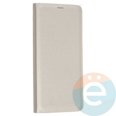 Чехол книжка боковой Fashion Case для Samsung Galaxy A71 серебристый - фото 32012