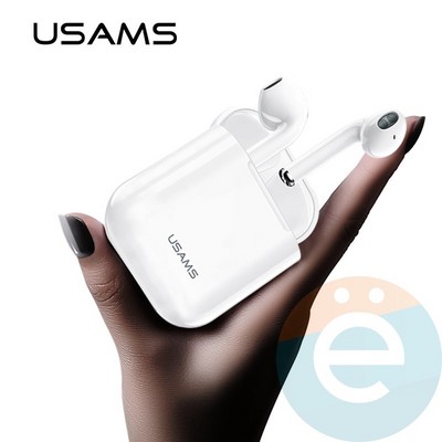 Беспроводные наушники Usams SU-LU001 5.0 белые - фото 23665