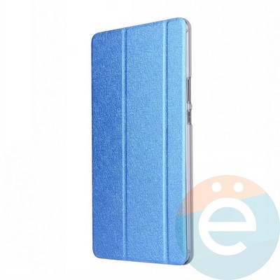 Чехол-книжка пластиковый для планшета Huawei MediaPad M3 Lite 8.0 голубой - фото 26138