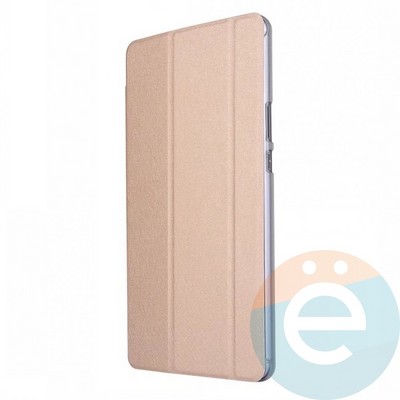 Чехол-книжка пластиковый для планшета Huawei MediaPad M3 Lite 8.0 золотистый - фото 26142