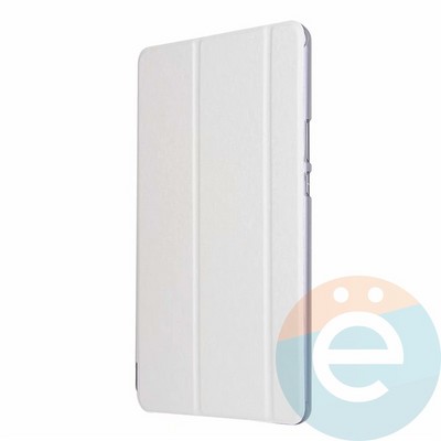 Чехол-книжка пластиковый для планшета Huawei MediaPad M5 8.4 белый - фото 26178