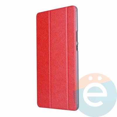 Чехол-книжка пластиковый для планшета Huawei MediaPad M5 8.4 красный - фото 26191