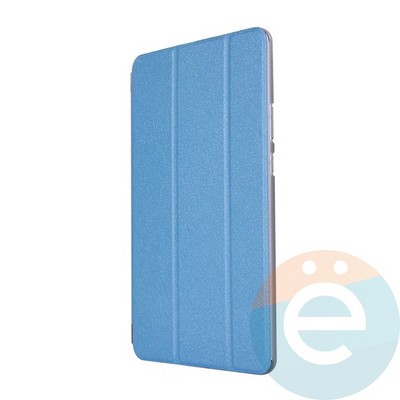 Чехол-книжка пластиковый для планшета Huawei MediaPad T3 8.0 голубой - фото 26199