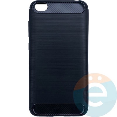 Накладка силиконовая Carbon 360 на Xiaomi Redmi GO черная - фото 26340