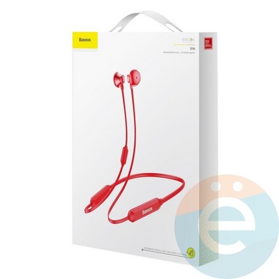 Беспроводные наушники Baseus NGS11A-09 красные - фото 26922