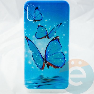 Накладка силиконовая с рисунком на Apple Iphone Xs Max вид 8 - фото 29568