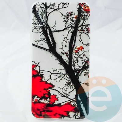 Накладка силиконовая с рисунком на Apple Iphone X/Xs вид 10 - фото 29499