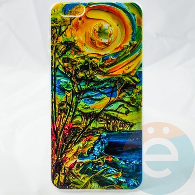 Накладка силиконовая с рисунком на Apple Iphone 6 Plus/6S Plus вид 4 - фото 29523