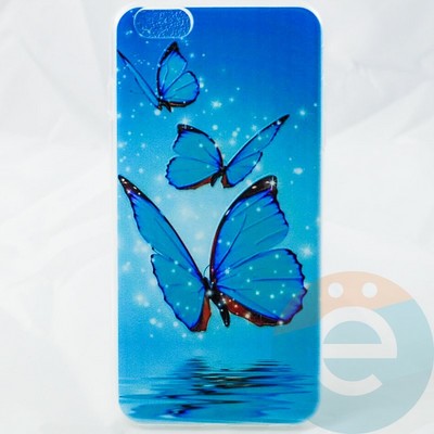 Накладка силиконовая с рисунком на Apple Iphone 6 Plus/6S Plus вид 8 - фото 29527