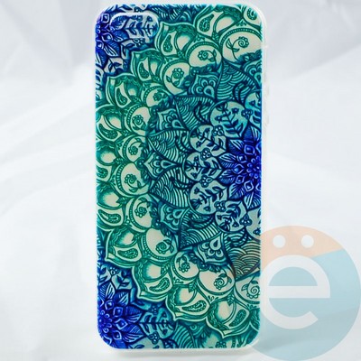 Накладка силиконовая с рисунком на Apple Iphone 5/5s/se вид 5 - фото 29583