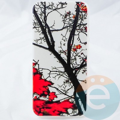 Накладка силиконовая с рисунком на Apple Iphone 5/5s/se вид 10 - фото 29539