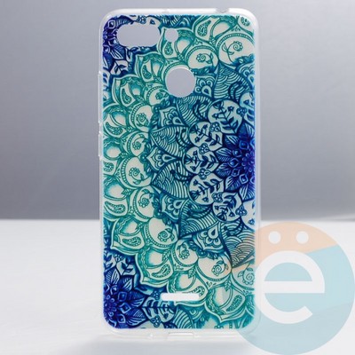 Накладка силиконовая с рисунком на Xiaomi Redmi 6 вид 5 - фото 29599