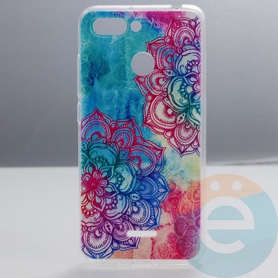 Накладка силиконовая с рисунком на Xiaomi Redmi 6 вид 6 - фото 29600