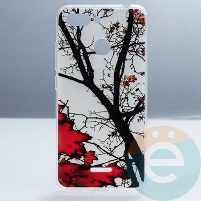 Накладка силиконовая с рисунком на Xiaomi Redmi 6 вид 10 - фото 29604