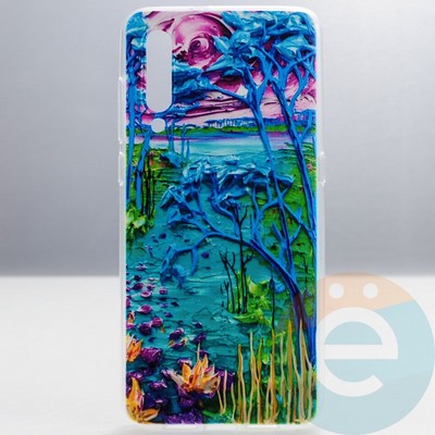 Накладка силиконовая с рисунком на Xiaomi Mi 9 вид 2 - фото 29606