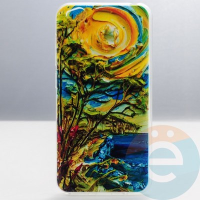 Накладка силиконовая с рисунком на Xiaomi Redmi Go вид 4 - фото 29628