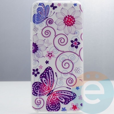 Накладка силиконовая с рисунком на Xiaomi Mi A3 вид 9 - фото 29643