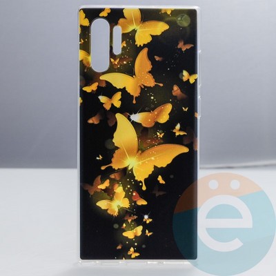 Накладка силиконовая с рисунком на Samsung Galaxy Note 10 Plus вид 3 - фото 29676