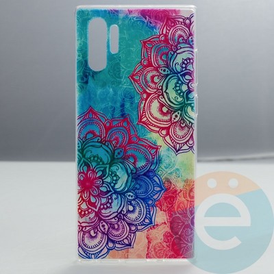 Накладка силиконовая с рисунком на Samsung Galaxy Note 10 Plus вид 6 - фото 29679