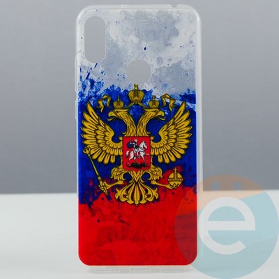 Накладка силиконовая с рисунком на Huawei Y6 2019/honor 8A вид 1 - фото 29737