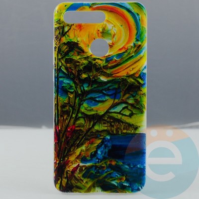 Накладка силиконовая с рисунком на Huawei View 20 вид 4 - фото 29760