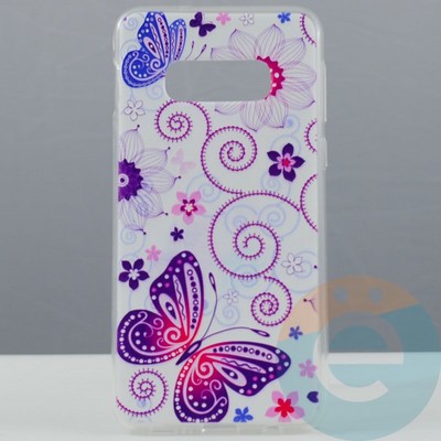 Накладка силиконовая с рисунком на Samsung Galaxy S10E вид 9 - фото 29833