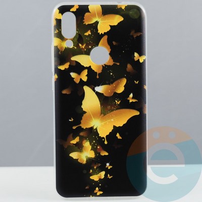 Накладка силиконовая с рисунком на Xiaomi Redmi 7 вид 3 - фото 29774