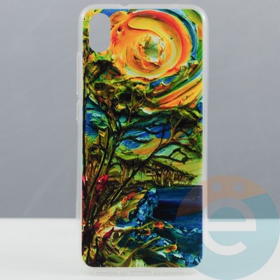 Накладка силиконовая с рисунком на Xiaomi Redmi 7A вид 4 - фото 29785