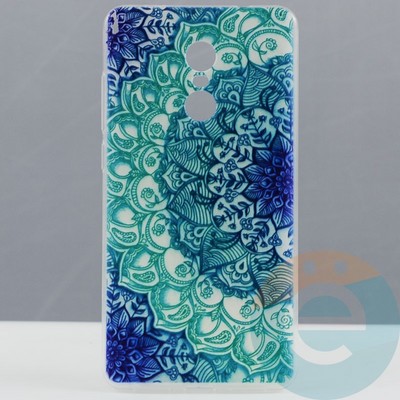 Накладка силиконовая с рисунком на Xiaomi Redmi Note 4x вид 5 - фото 29796