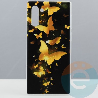 Накладка силиконовая с рисунком на Samsung Galaxy Note 10 вид 3 - фото 29899