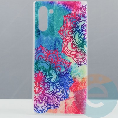 Накладка силиконовая с рисунком на Samsung Galaxy Note 10 вид 6 - фото 29902
