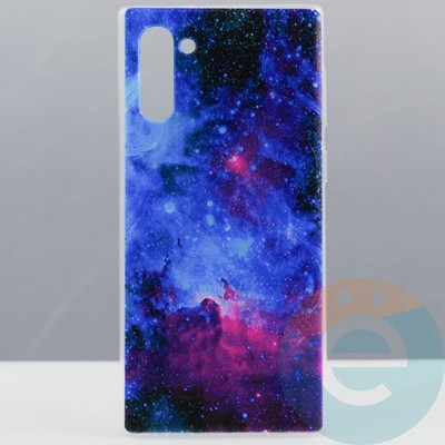 Накладка силиконовая с рисунком на Samsung Galaxy Note 10 вид 7 - фото 29903