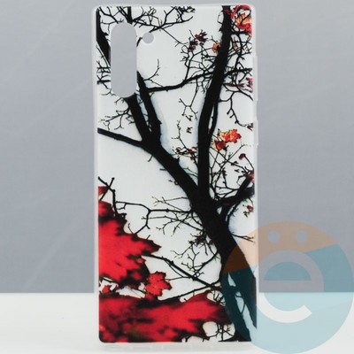 Накладка силиконовая с рисунком на Samsung Galaxy Note 10 вид 10 - фото 29906